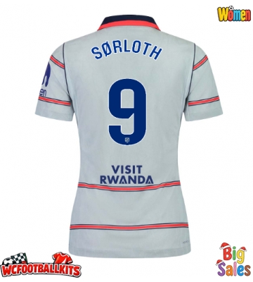Atletico Madrid Alexander Sorloth #9 Replica Third Stadium Shirt for Women 2026-27 Short Sleeve
